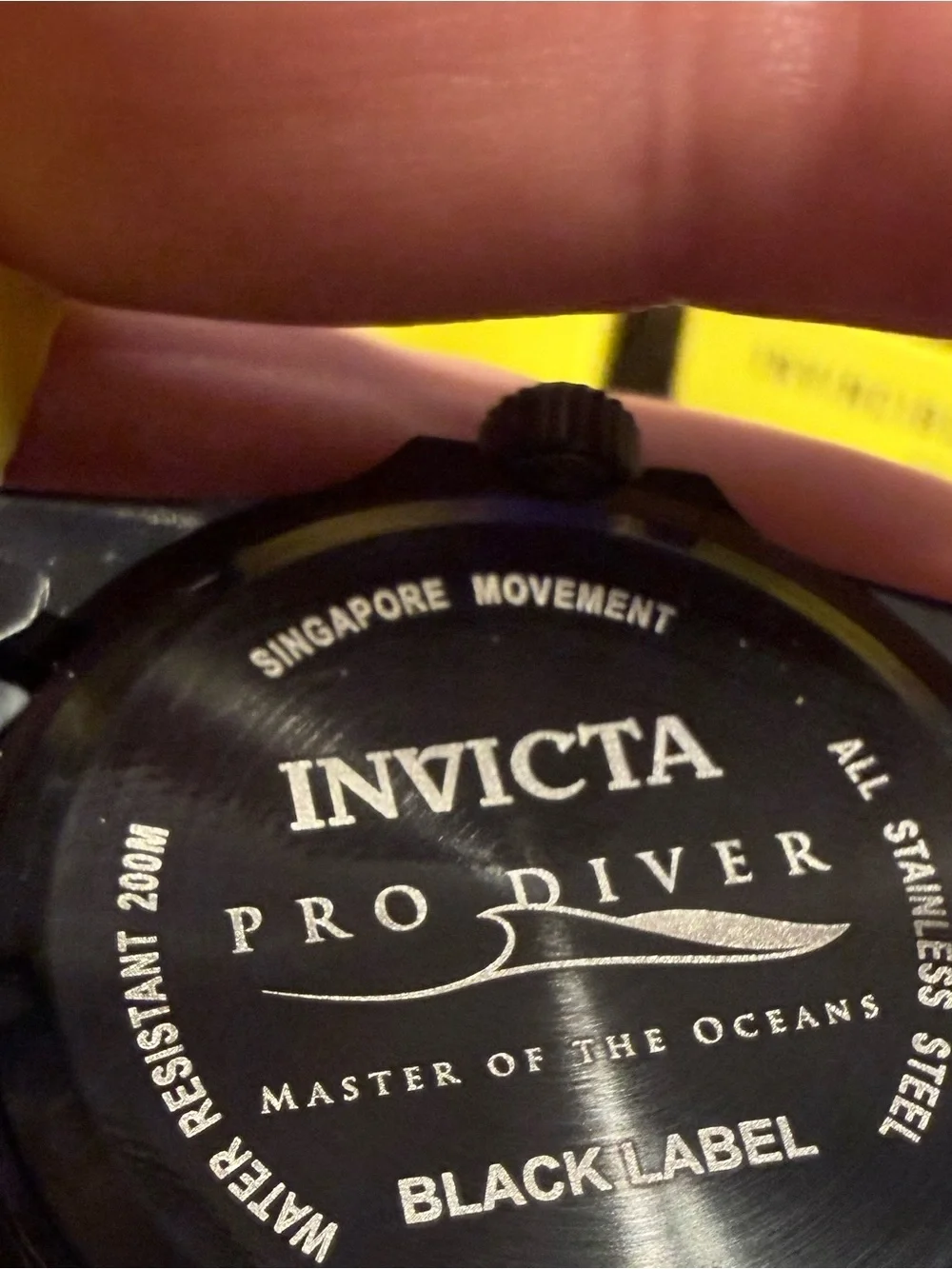 Invicta Pro Diver Vectide(Black Label) Men's Watch - 42mm, Red/Black